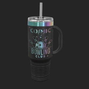 Polar Camel Prism Travel Mug with Handle & Straw