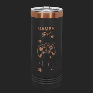 Polar Camel 22 oz. Rose Gold Skinny Tumbler