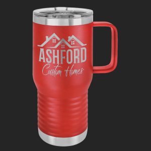 Polar Camel 20 oz. Olive Green Vacuum Insulated Travel Mug with Slider Lid